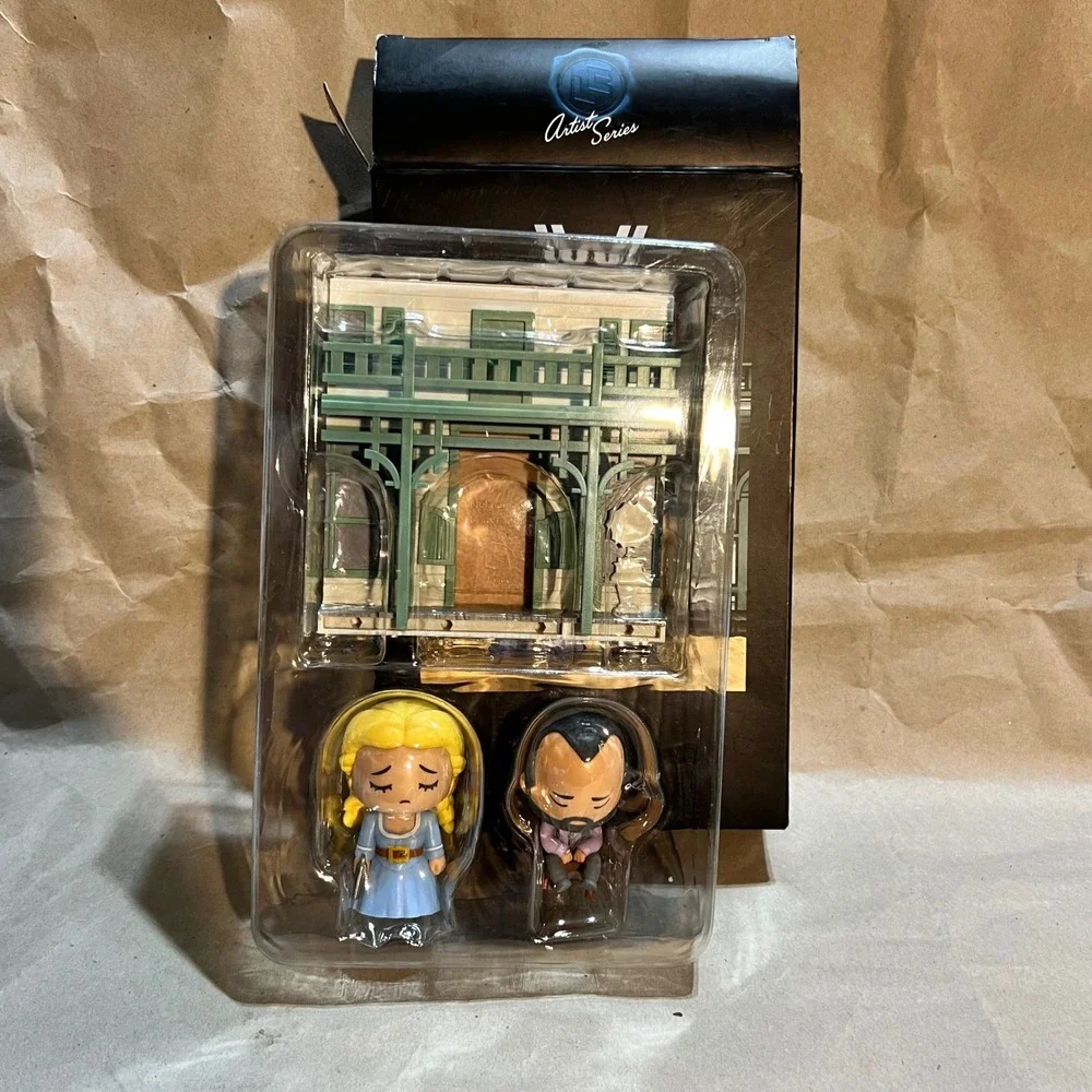 Loot Crate Westworld Dolores‎ & Arnold Figure Black SuperEmoFriends J Salvador
